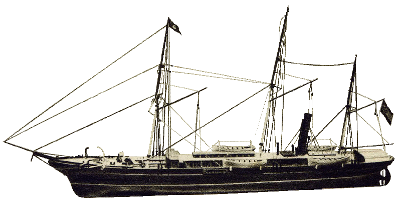 General Armero - Ship model in Trasatlntica office